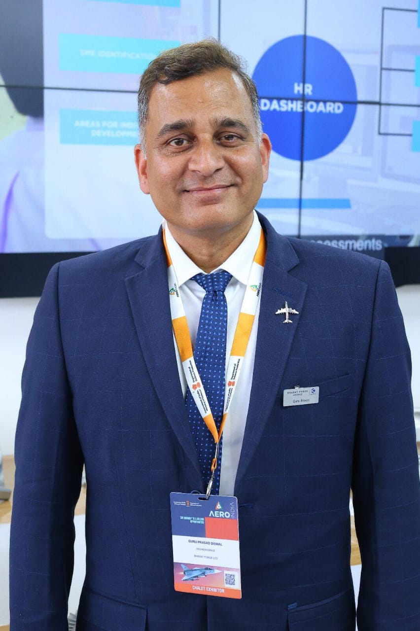 Guru Prasad Biswal, CEO of the aerospace business at Bharat Forge Limited