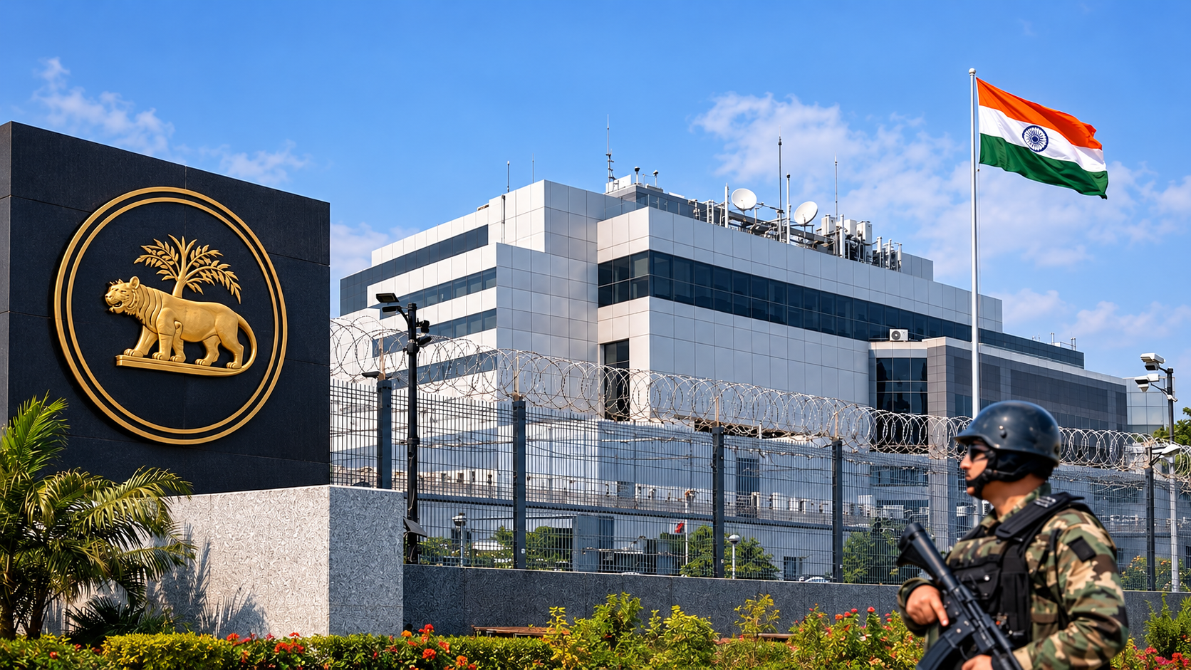 RBI Data Centre and Cybersecurity Training Institute at Jatni near Bhubaneswar, Odisha.