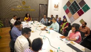Chief Secretary Anu Garg Chairs High-Level Meet To Ensure Peaceful Students’ Union Polls