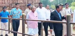 Nagaland Governor Nandakishore Yadav Visits Konark Sun Temple