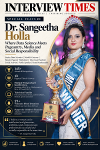 Dr. Sangeetha Holla: Where Data Science Meets Pageantry, Media and Social Responsibility